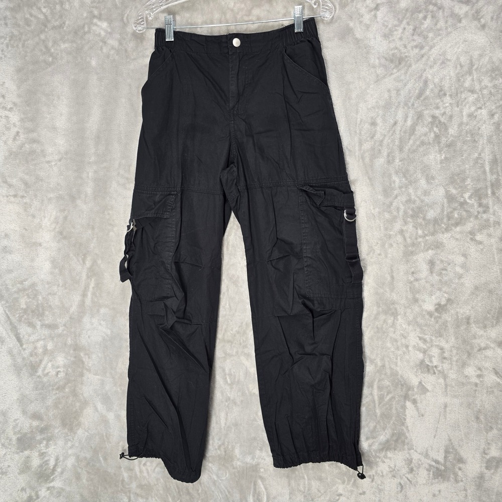Orange Kiss Essentials Cargo Pants Women S Y2K Black Utility Gorpcore Streetwear